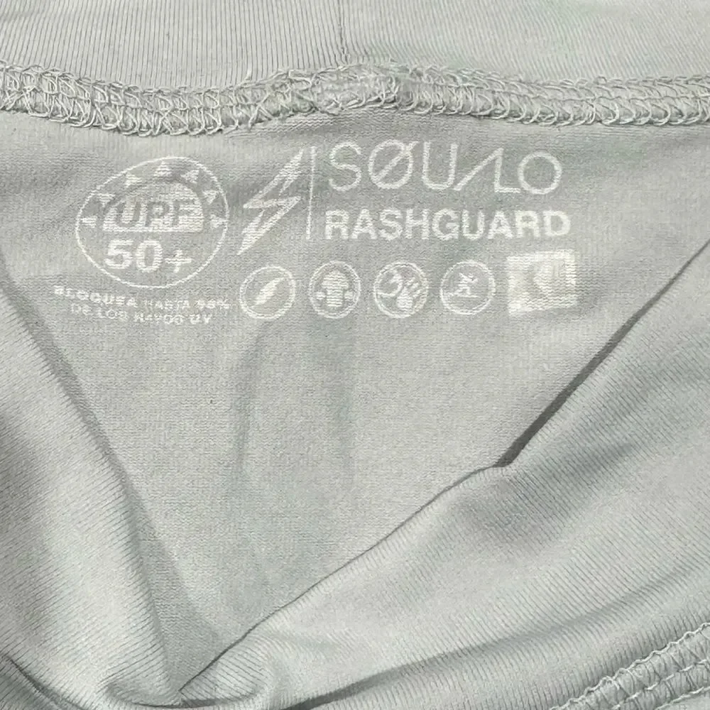 Sou/lo 50SPF Grey Rashguard Men’s XL
